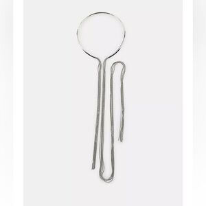 NWT. Zara Metal Fringe Choker Necklace.